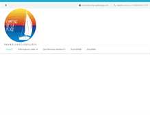 Tablet Screenshot of nl.camping-de-la-plage.info